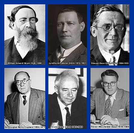 Photo of Economists of note